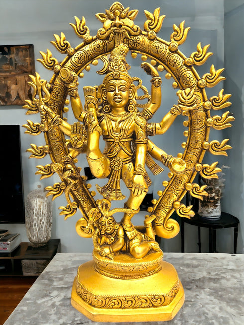 Tamas Brass Urdhava Tandava By Shiva Nataraj Statue