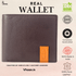 Vhaanfootwear Style Guardian Premium NAPPA Leather Wallet with RFID Protection for Men Brown