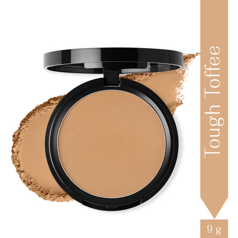 LoveChild Tough Toffee Deep | | Skip Everything Mattifying Compact