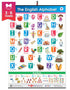 Jumbo English Alphabet and Numbers Chart for Kids