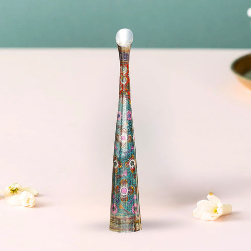 Brass Home And Garden Naal Cutter Pot Vase 1.93Kg