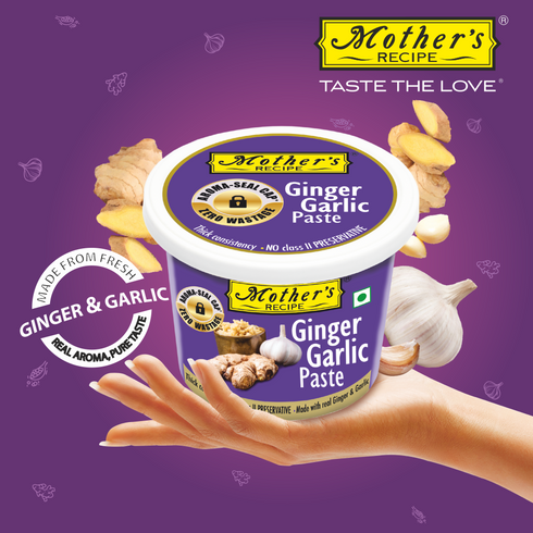 Mothers Recipe Pune Ginger Garlic Paste Cup