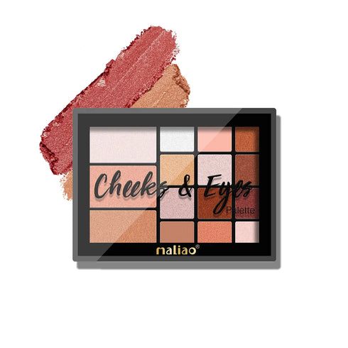 Maliao Eyes Palette & Cheeks | Versatile All|in|One Makeup Palette
