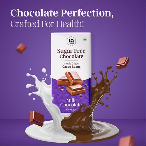 DiabeSmart Sugar Free Milk Chocolate Bar