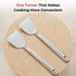 Vinod Stainless Steel Basting Turner Khurpa Cooking Palta Turner Set of 2 31 cm Highest Grade Stainless Steel Rust Free Dishwasher Safe No 4