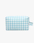 Ecoright Gingham (Blue) Travel Pouch