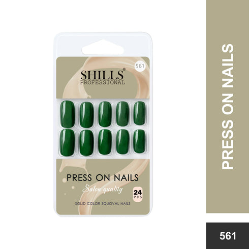 Shills Professional Glossy Solid Color Nails Square(SPN553-SPN578)