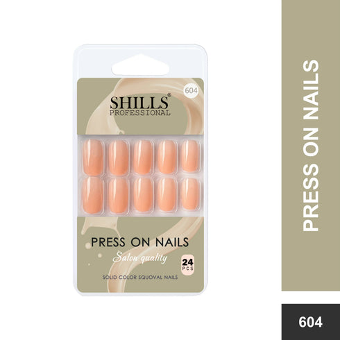 Shills Professional Glossy Solid Color Nails Square(SPN579-SPN604)
