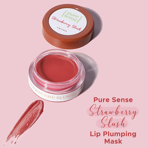 PureSense Strawberry Slush Lip Plumping Mask | From the makers of Parachute Advansed