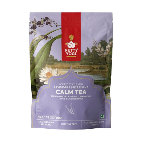 Nutty Yogi Calm Tea Lavender & Herbs Tisane I 50g