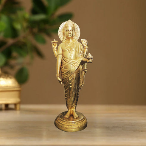 Brass Dhanvantri Ji Idol 7.16Kg