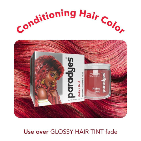 Paradyes Rubra Red Semi-Permanent Hair Color