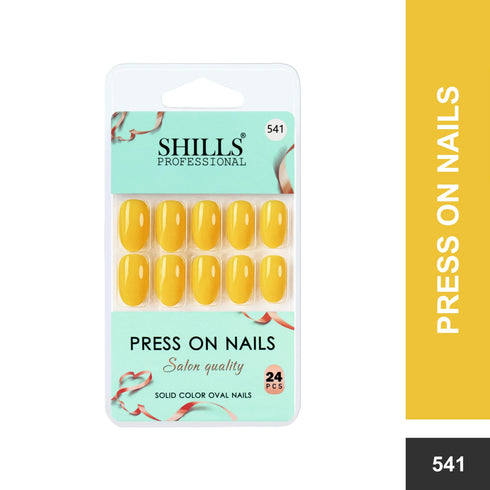 Shills Professional Glossy Solid Color Nails Oval(SPN527-SPN552)