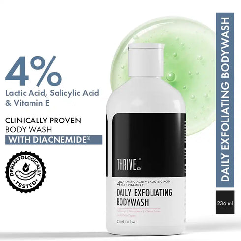 Thriveco Daily Gentle Exfoliating Body Wash