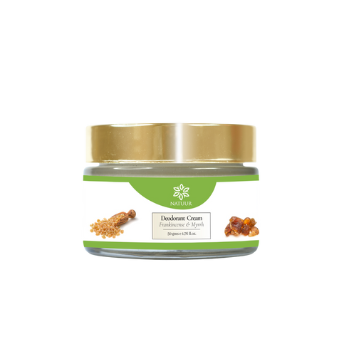 Natuur Deodorant Cream Myrrh & Frankincense 50g