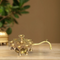 Brass Table 9 Wicks Deepak Oil Lamp 2.6Kg