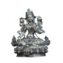 Pure Silver Antique Nepali Laxshmi Idol Sitting 106.20G By Mahita Collections