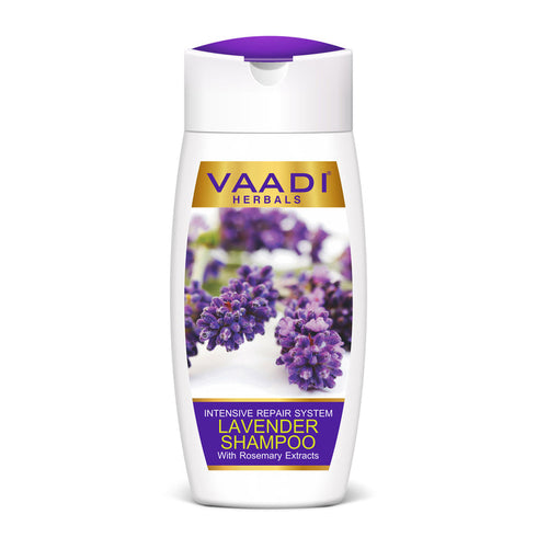 Vaadi Herbals Lavender Shampoo with Olive Conditioner (110 ml x 2)