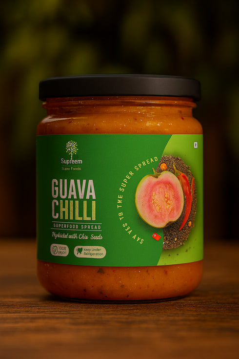 Supreem Super Foods Guava Chilli With Chia Seeds