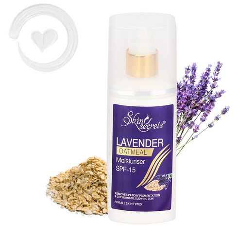 Skin Secrets Lavender Oatmeal Moisturising Lotion with SPF 15