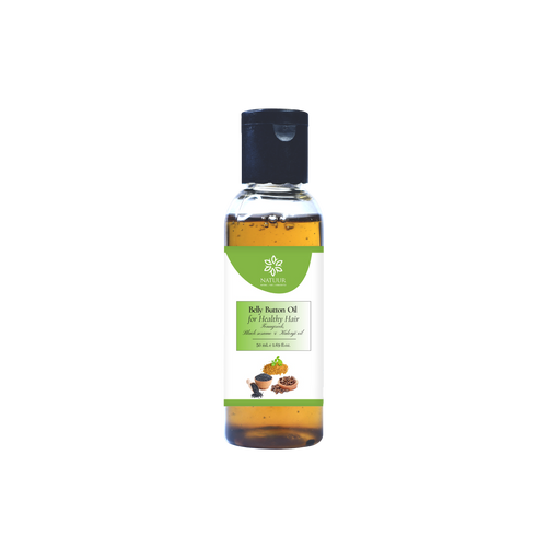 Natuur Belly Button Oil for Healthy Hair(50ml)