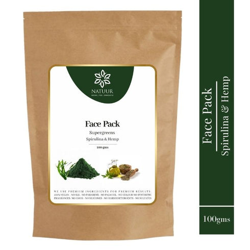 Natuur Supergreens Face Pack