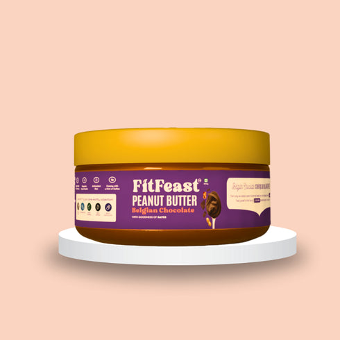 Fitfeast Belgian Chocolate Peanut Butter 150g