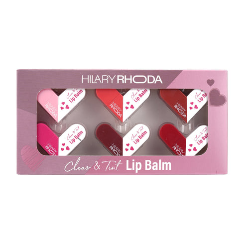 Hilary Rhoda Clear & Tint Lip Balm(Set of 6)