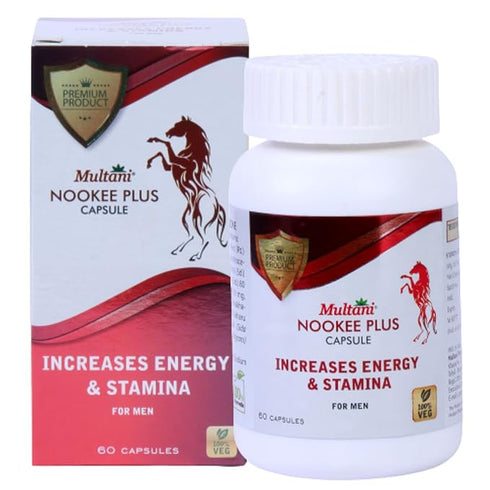 Multani Pharmaceuticals Limited Multani Nookee Plus Capsule For Increase Energy & Stamina
