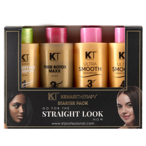 Kt Professional Keratin Fiber BTX MAXX Starter Kit Keratin Treatment Smoothens Repairs & Strengthens Frizzy Damaged Hair