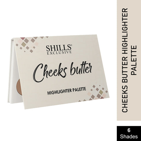 Shills Professional Cheeks Butter Highlighter Palette