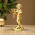 Brass Krishna Colour Statue 1.96Kg