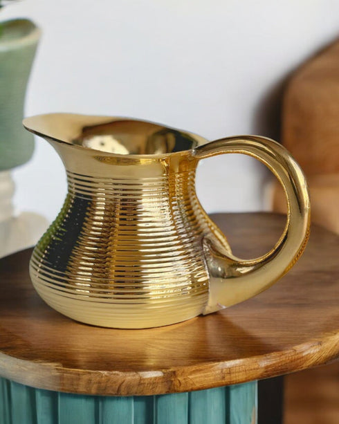 Tamas Brass Jug Matki Shape