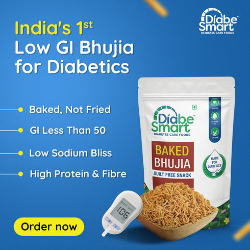 Diabe Smart Baked Bhujia: India's 1st Low GI Bhujia