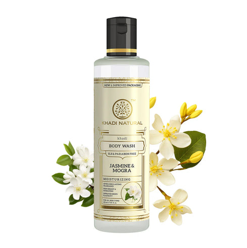 Khadi Natural Jasmine & Mogra Herbal Body Wash 210g