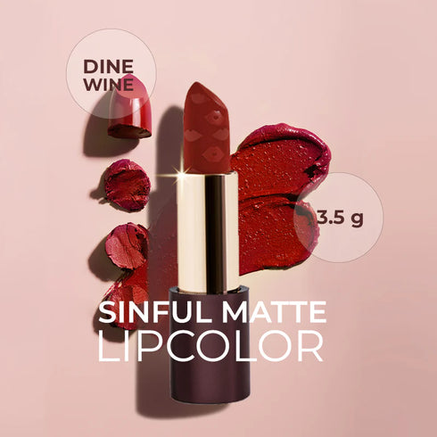 Colorbar Sinful Matte Lipcolor 3.5g
