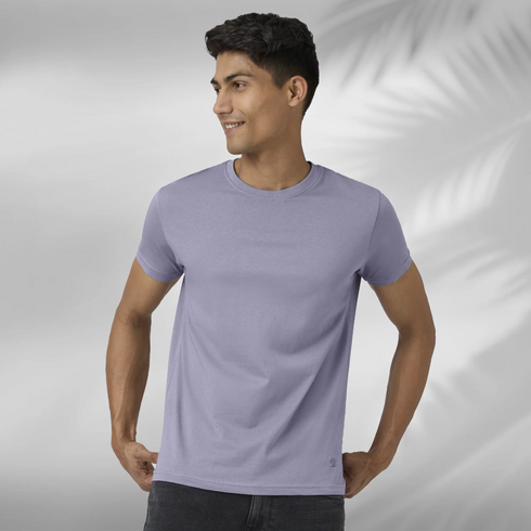 XYXX Pace Combed Cotton T-shirts Misty Lilac