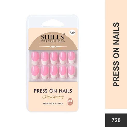 Shills Professional Press On Nail Arts Oval(SPN708-SPN720)