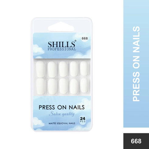 Shills Professional Matte Solid Color Nails Square(SPN667-SPN676)