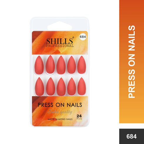 Shills Professional Matte Solid Color Nails Square(SPN677-SPN686)