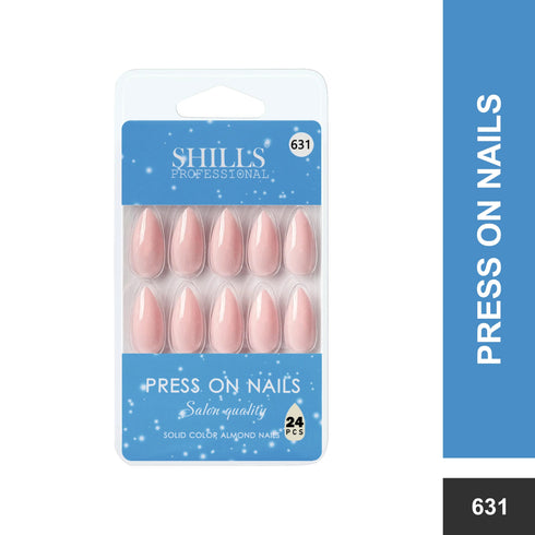 Shills Professional Glossy Solid Color Nails Sharp Almond(SPN631-SPN656)