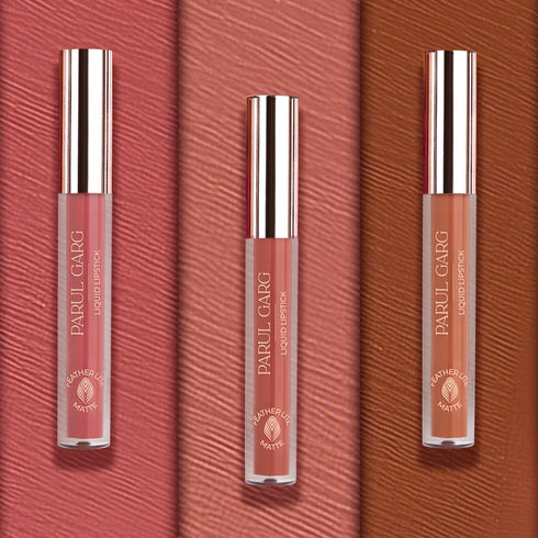 Parul Garg Beauty Simply Subtle: 3 Daily Elegance Liquid Lipsticks