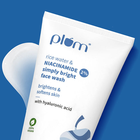 Plum 2% Niacinamide & Rice Water Face Wash