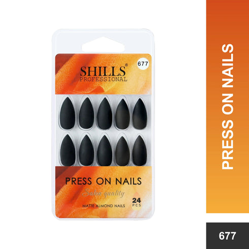 Shills Professional Matte Solid Color Nails Square(SPN677-SPN686)
