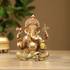 Brass Ganesh Ji Colour God Idol Statue 18.01Kg
