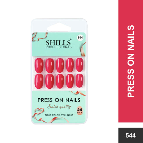 Shills Professional Glossy Solid Color Nails Oval(SPN527-SPN552)