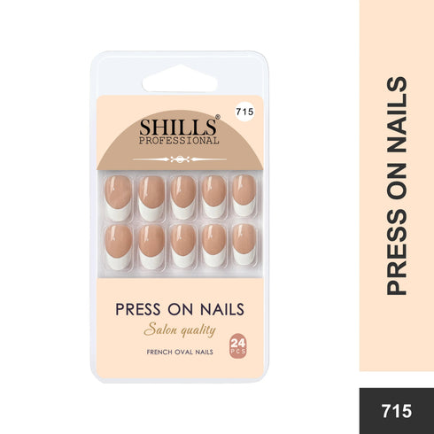 Shills Professional Press On Nail Arts Oval(SPN708-SPN720)
