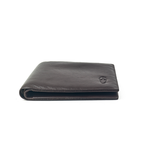 Vhaanfootwear Seamless Elegance RFID Protected Stitchless Premium NAPPA Leather Wallets for Men Brown