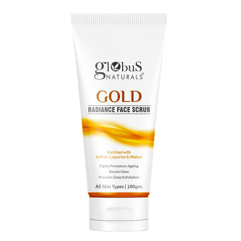 Globus Naturals Gold Radiance Face Scrub