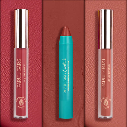 Parul Garg Beauty Office-Ready Lipstick Pack: Medium to Deep Skin Tones
